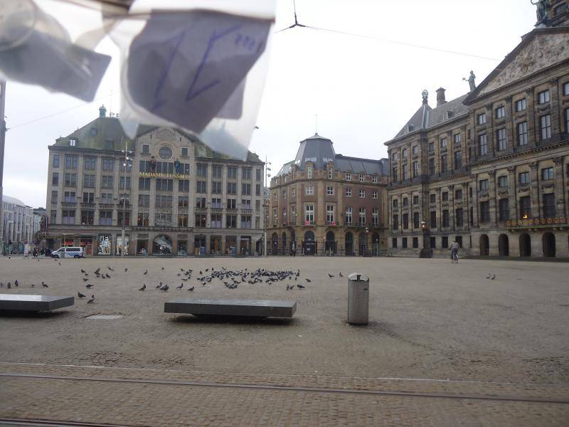 Dam Square in Amsterdam, February, 2021.JPG