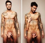 adam levine naked for cosmo UK for prostate cancer.jpg