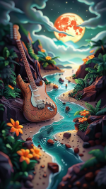 eatingcakes2031_a_isometric_3d_model_of_a_guitar_with_smokes_a22d19d0-3cc3-4377-81ce-09432883b...png